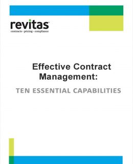 Ten Essential Capabilities for Effective Contract Management