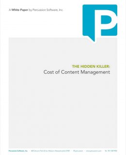 The Hidden Killer: Cost of Content Management