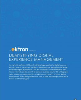 Understand the Elements of a Great Digital Experience