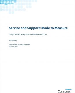 High Tech Customer Service and Support: Using Analytics to Build a Roadmap to Success