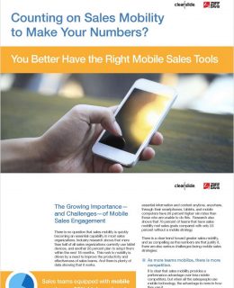 How The Right Mobile Sales Tool Can Help You Make Your Numbers