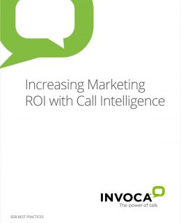 B2B Guide: Increasing Marketing ROI with Call Intelligence