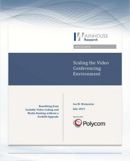 Scaling the Video Conferencing Environment
