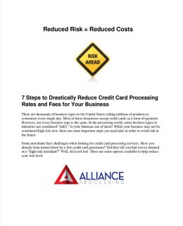 7 Steps to Drastically Reduce Credit Card Processing Rates and Fees for Your Business