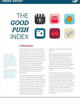 The Good Push Index