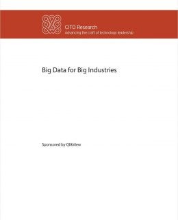Big Data for Big Industries