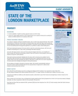 Client Advisory: The State of The London Marketplace