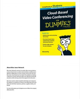 Cloud-Based Video Conferencing for Dummies