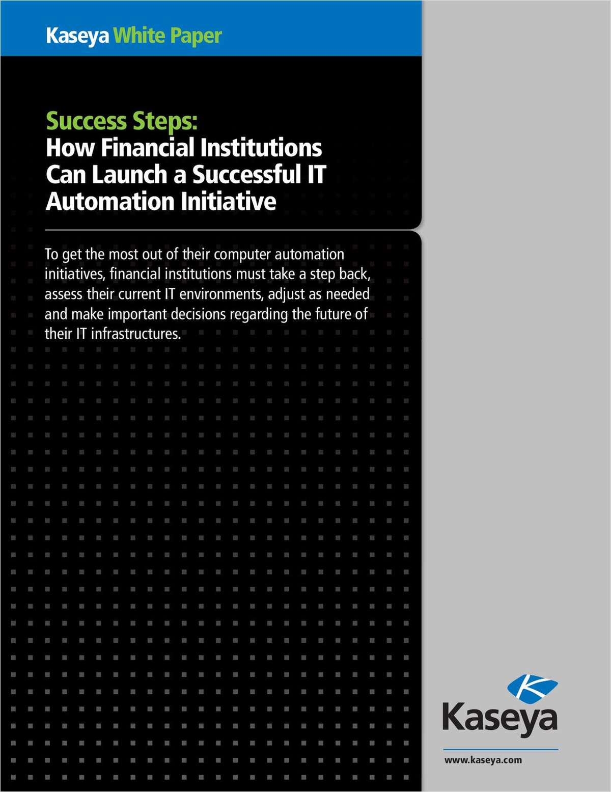 How Financial Institutions Can Launch a Successful IT Automation Initiative