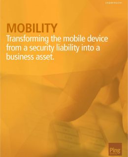 Mobility, Transforming the Mobile Device from a Security Liability into a Business Asset