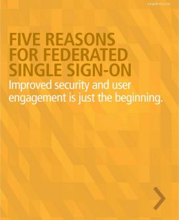 5 Reasons for Federated Single Sign-On