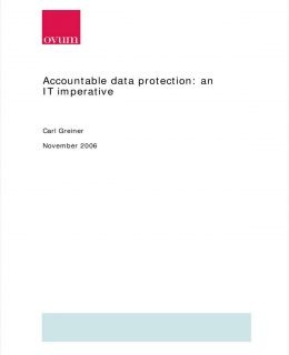 Accountable Data Protection: An IT Imperative