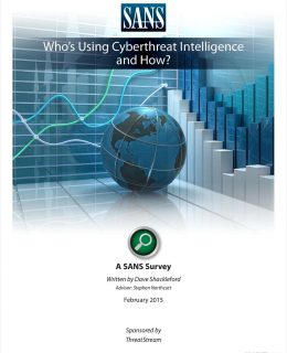 Who's Using Cyber Threat Intelligence