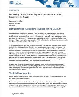 Delivering Cross-Channel Digital Experiences at Scale