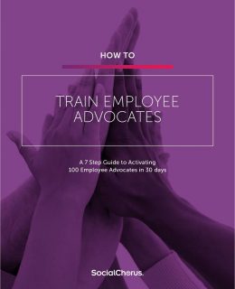 How to Train Employee Advocates