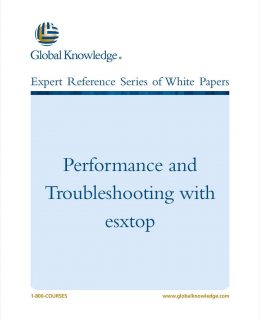 Performance and Troubleshooting with esxtop