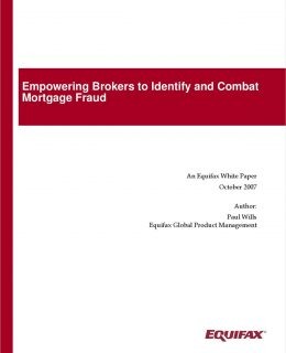 Empowering Brokers to Identify and Combat Mortgage Fraud