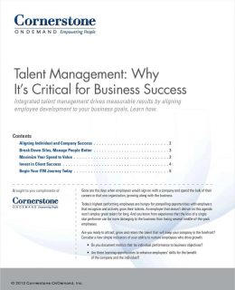 Talent Management: Why It's Critical for Business Success