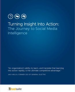 Turning Insight Into Action: The Journey to Social Media Intelligence