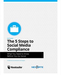 The Five Steps to Social Media Compliance