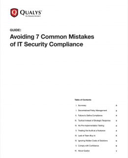Avoiding 7 Common Mistakes of IT Security Compliance