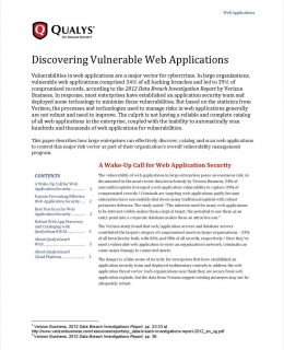 Discovering Vulnerable Web Applications
