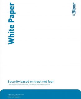 Security Based on Trust, Not Fear