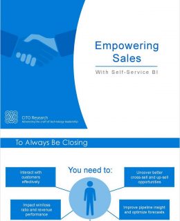 Empowering Sales with Self-Service BI