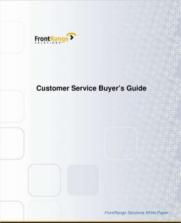 Customer Service Buyer's Guide