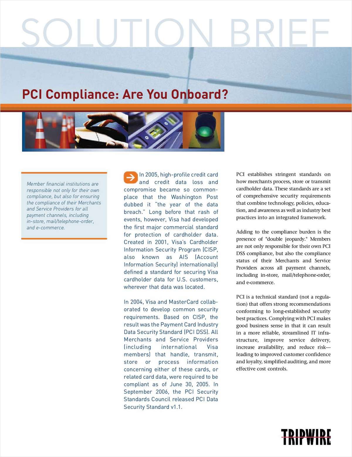 PCI Compliance: Are You Onboard?