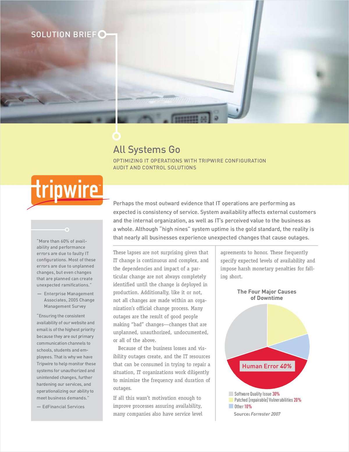 All Systems Go: Optimizing IT Operations with Tripwire