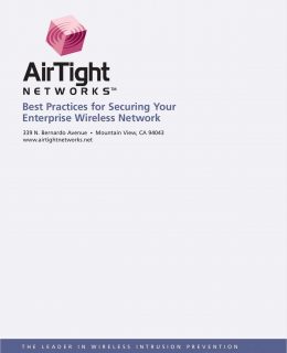 Best Practices for Securing Your Enterprise Wireless Network