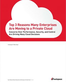 The Top 3 Reasons Many Enterprises Are Moving to a Private Cloud