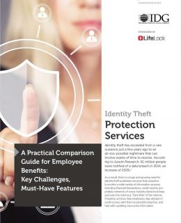 Comparison Guide of Identity Theft Protection Services for Employee Benefits