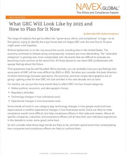 What GRC Will Look Like by 2025 and How to Plan for It Now