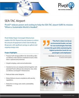 SEA-TAC Airport Enterprise Storage Strategy Fosters Sustainability