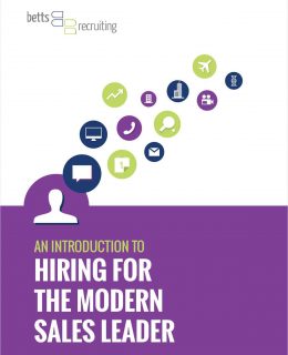An Introduction to Hiring For the Modern Sales Leader
