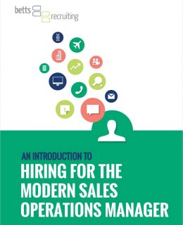 An Introduction to Hiring For the Modern Sales Operations Manager