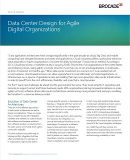 Building Agile Data Centers