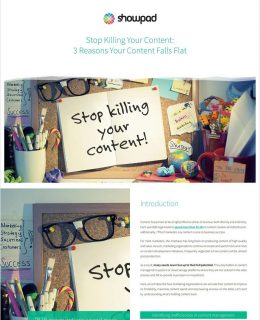 Stop Killing Your Content: 3 Reasons Your Content Falls Flat