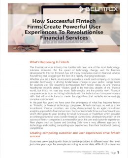 How Successful Fintech Firms Create Powerful User Experiences to Revolutionize Financial Services