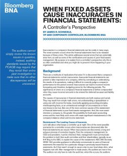 When Fixed Assets Cause Inaccuracies in Financial Statements