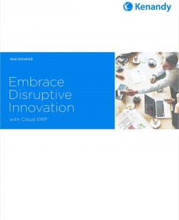 Embrace Disruptive Innovation