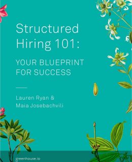 Your Structured Hiring Blueprint - Roadmap to Success