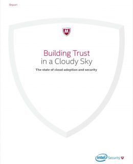 Building Trust  in a Cloudy Sky