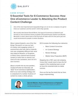 Attacking the Product Content Challenge: 5 Essential Tools for Hyland's E-commerce Success