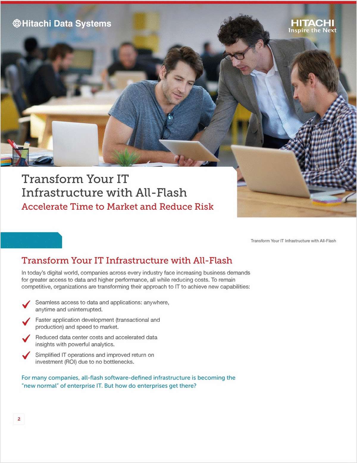 Transform Your IT Infrastructure with All-Flash