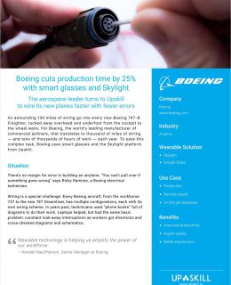 How Boeing Cut Production Time by 25% with Industrial AR Glasses