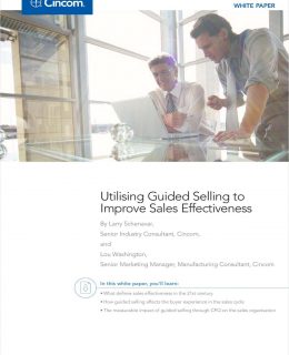 White Paper: Utilising Guided Selling to Improve Sales Effectiveness