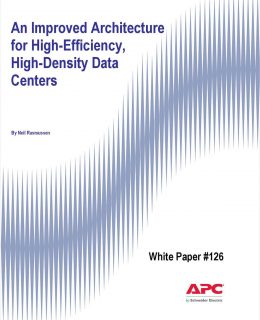 An Improved Architecture for High-Efficiency, High-Density Data Centers